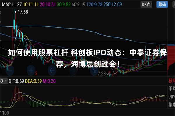 如何使用股票杠杆 科创板IPO动态：中泰证券保荐，海博思创过会！