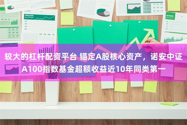 较大的杠杆配资平台 锚定A股核心资产，诺安中证A100指数基金超额收益近10年同类第一