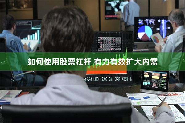 如何使用股票杠杆 有力有效扩大内需